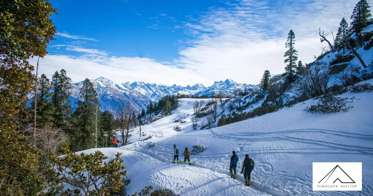 Trekkers At Kedarkantha Trek