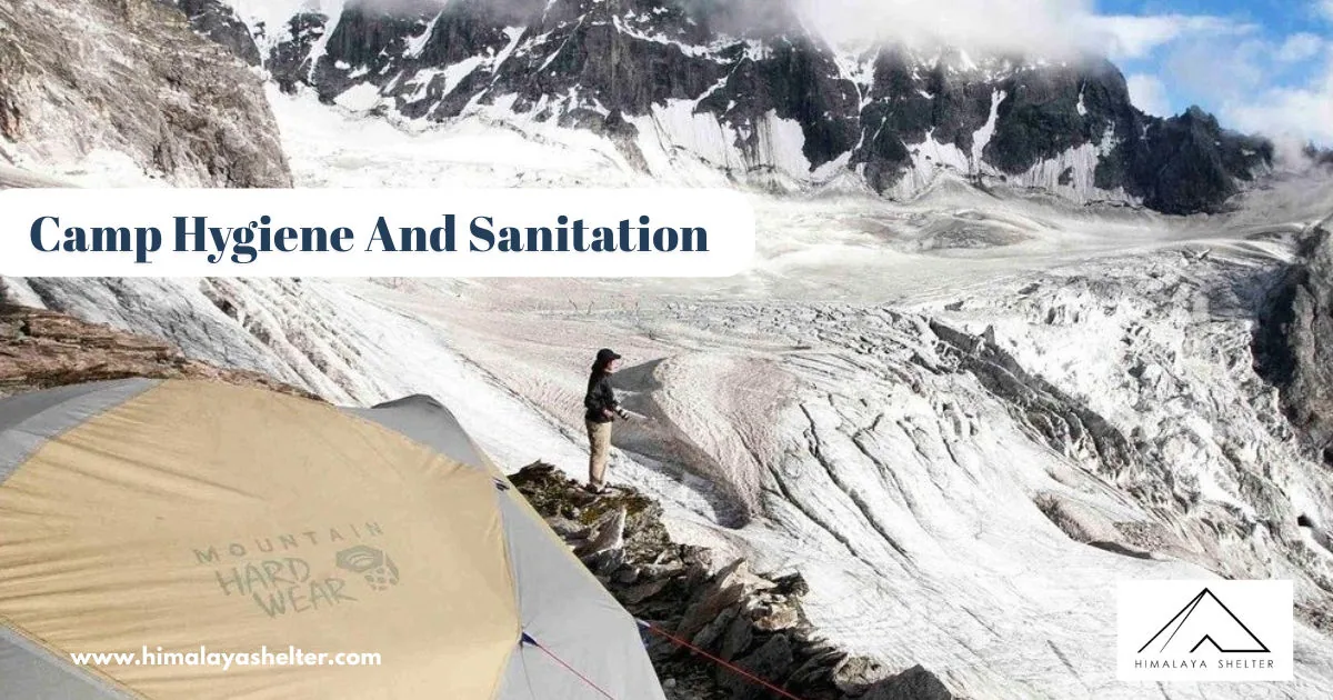 Camp Hygiene And Sanitation: Essential camp hygiene for health and safety