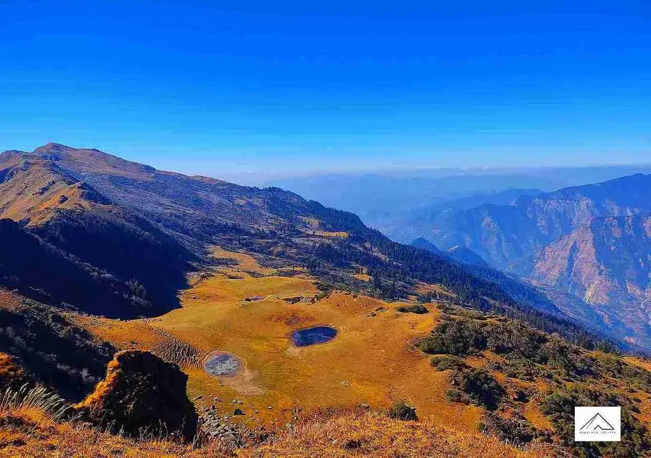 aancha top trek in autumn