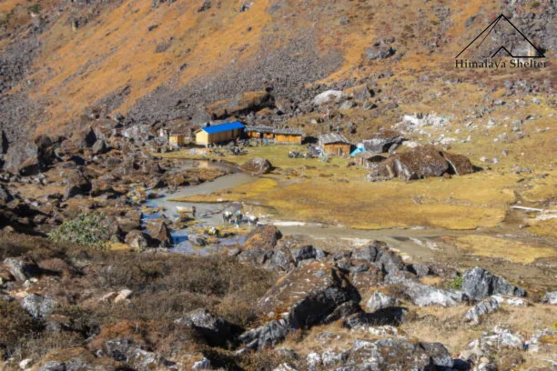 Laspa village in Bankatiya Basecamp Trek