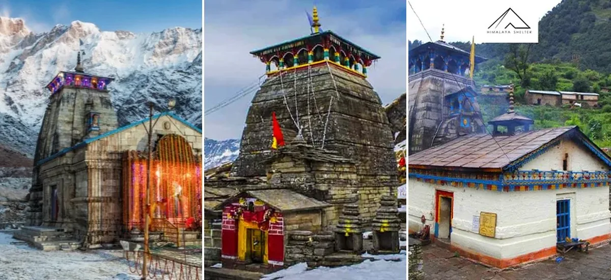 Panch Kedar Names Order Height and Map of the Five Shiva Temples