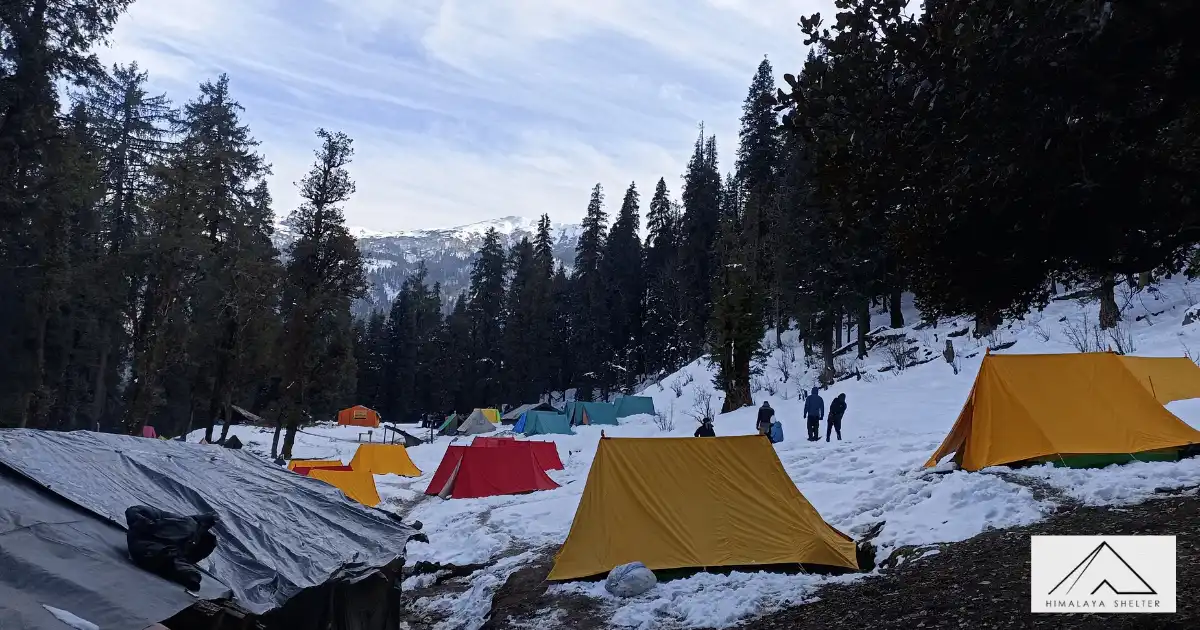Himalaya shelter Campsite At Kedarkantha