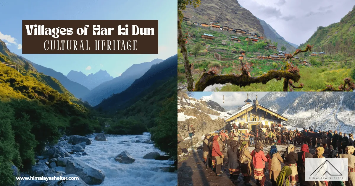Villages of Har ki Dun: Cultural heritage