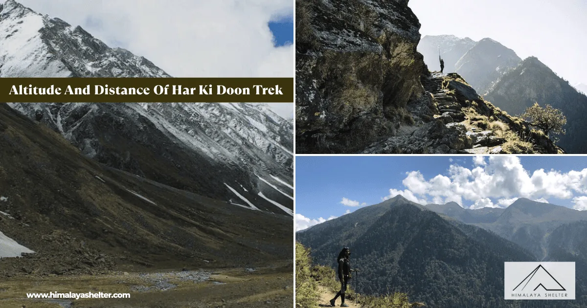 Altitude and Distance of Har ki Doon Trek: Your guide to elevation