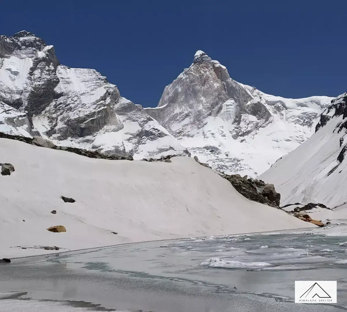 Kedartal Lake - Himalaya Shelter